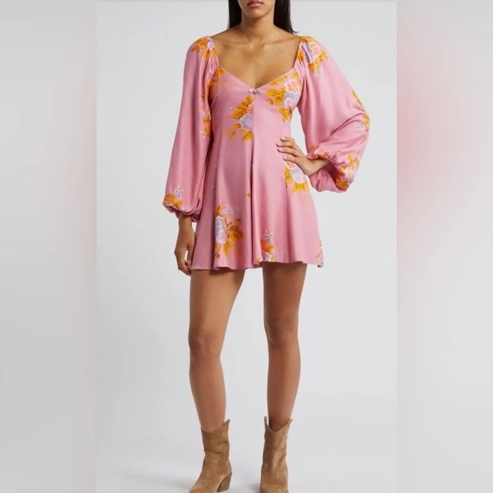 Free People Francesca Mini Dress - Picture 1 of 14